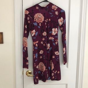 Beautiful fit and flare long sleeve dress
